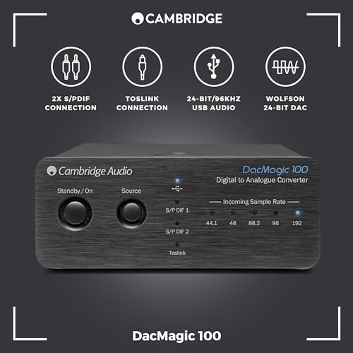 Cambridge Audio DacMagic 100 digital to analogue converter