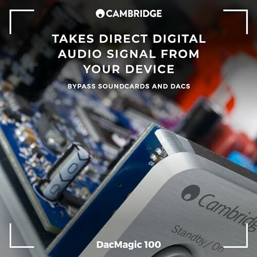 Cambridge DacMagic 100 digital audio signal device